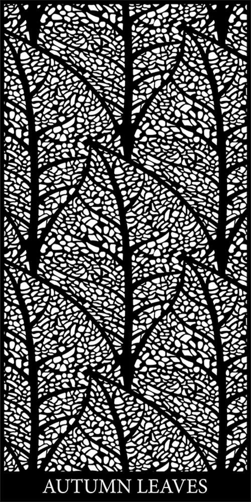 Autumn Leaves | Architectural Metal Screen Pattern