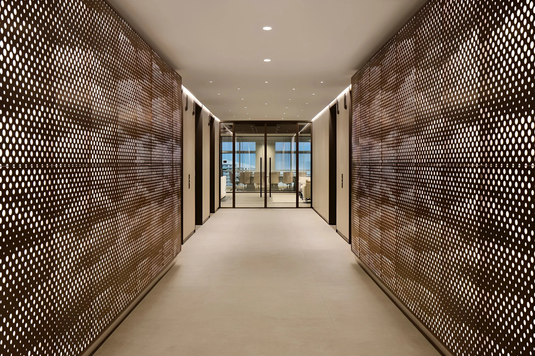 Shenzhen Tech Office Laser-Cut Dividers