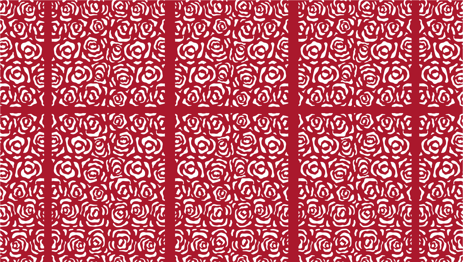 Fleurs Rose | Architectural Metal Screen Pattern pattern detail reference