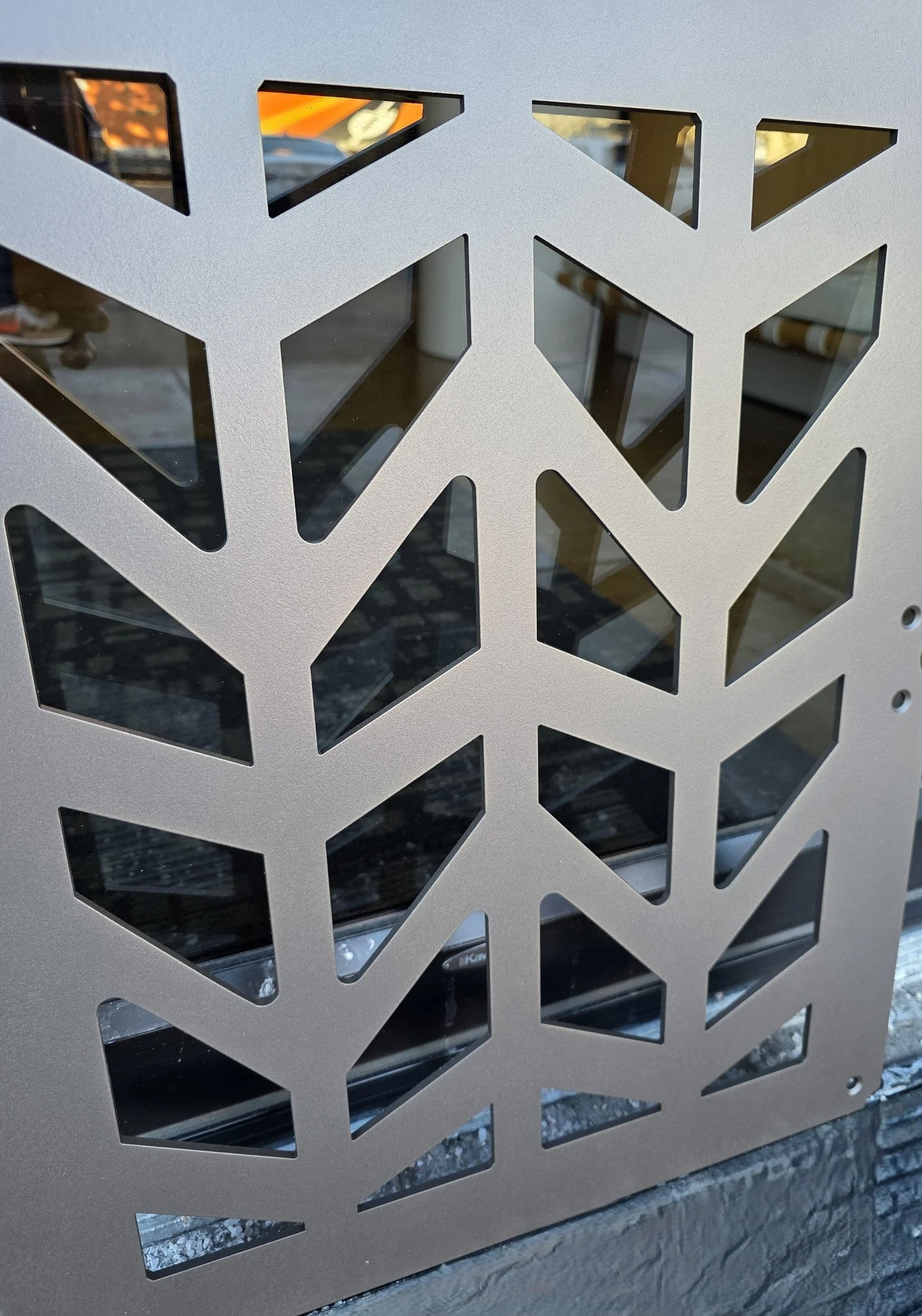 Flight Path | Architectural Metal Screen Pattern pattern detail reference