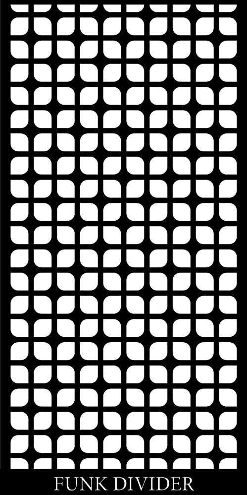 Funk Divider | Architectural Metal Screen Pattern pattern detail reference