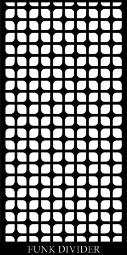Funk Divider | Architectural Metal Screen Pattern official installation scene 3