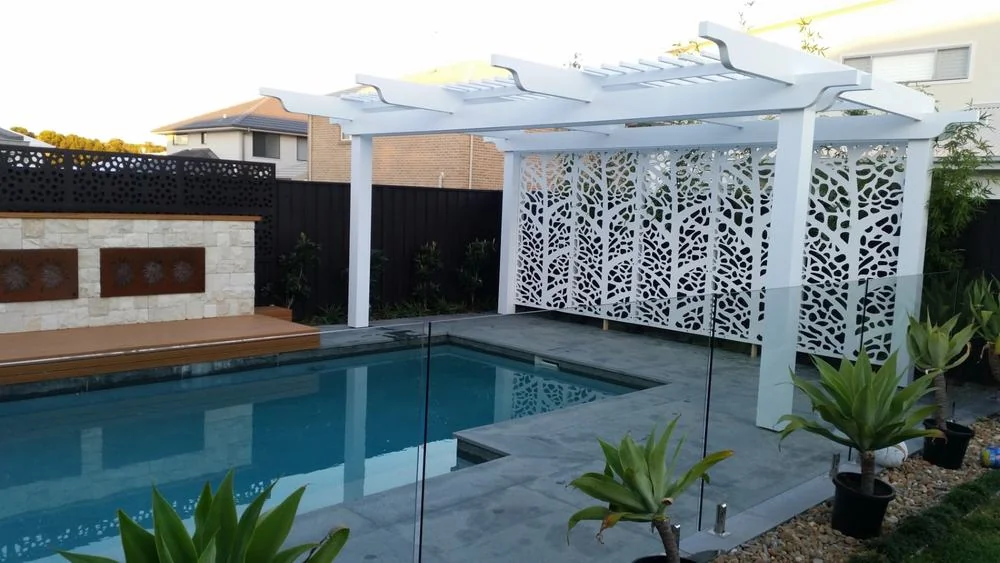 Leaf Skeleton Laser Cut | Architectural Metal Screen Pattern pattern detail reference