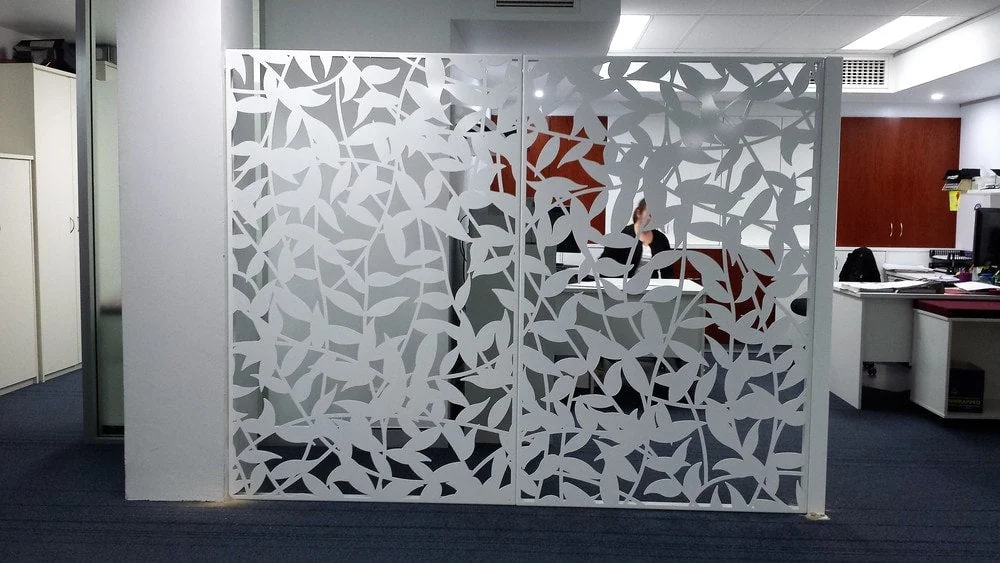 Leaf Vines Laser Cut | Architectural Metal Screen Pattern pattern detail reference