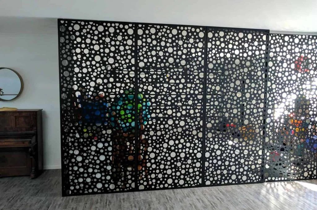 Lots Of Bubbles | Architectural Metal Screen Pattern official installation scene 3