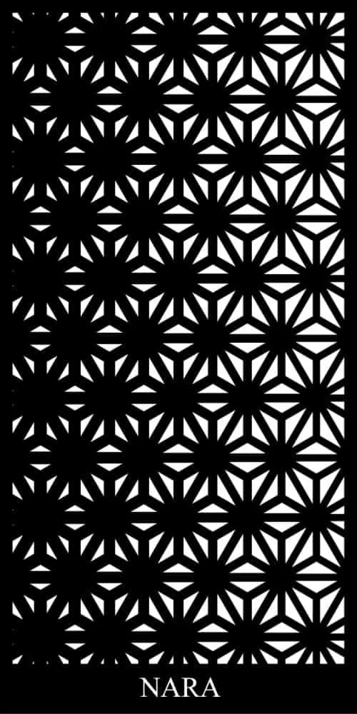 Nara Decorative Gradient Screening | Architectural Metal Screen Pattern pattern detail reference