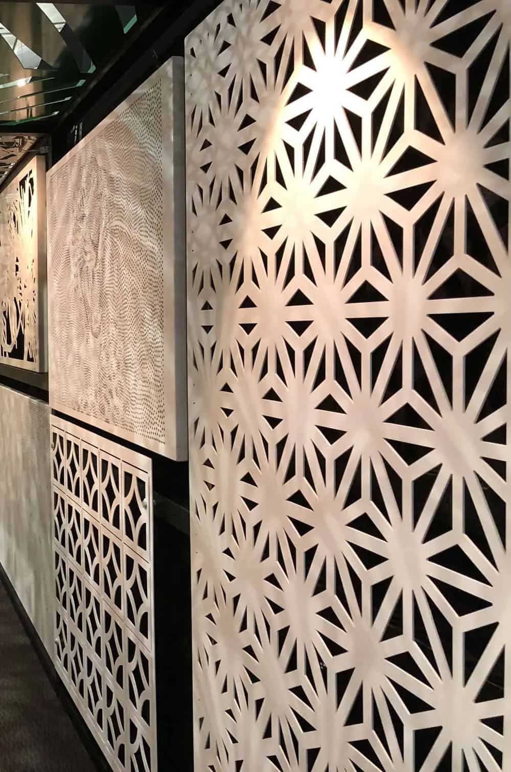 Nara Decorative Gradient Screening | Architectural Metal Screen Pattern official installation scene 3