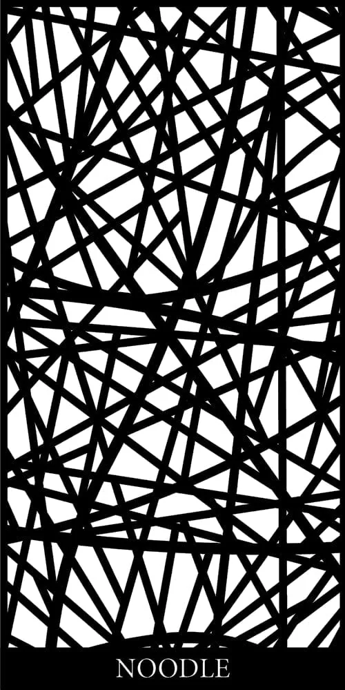 Noodle | Architectural Metal Screen Pattern