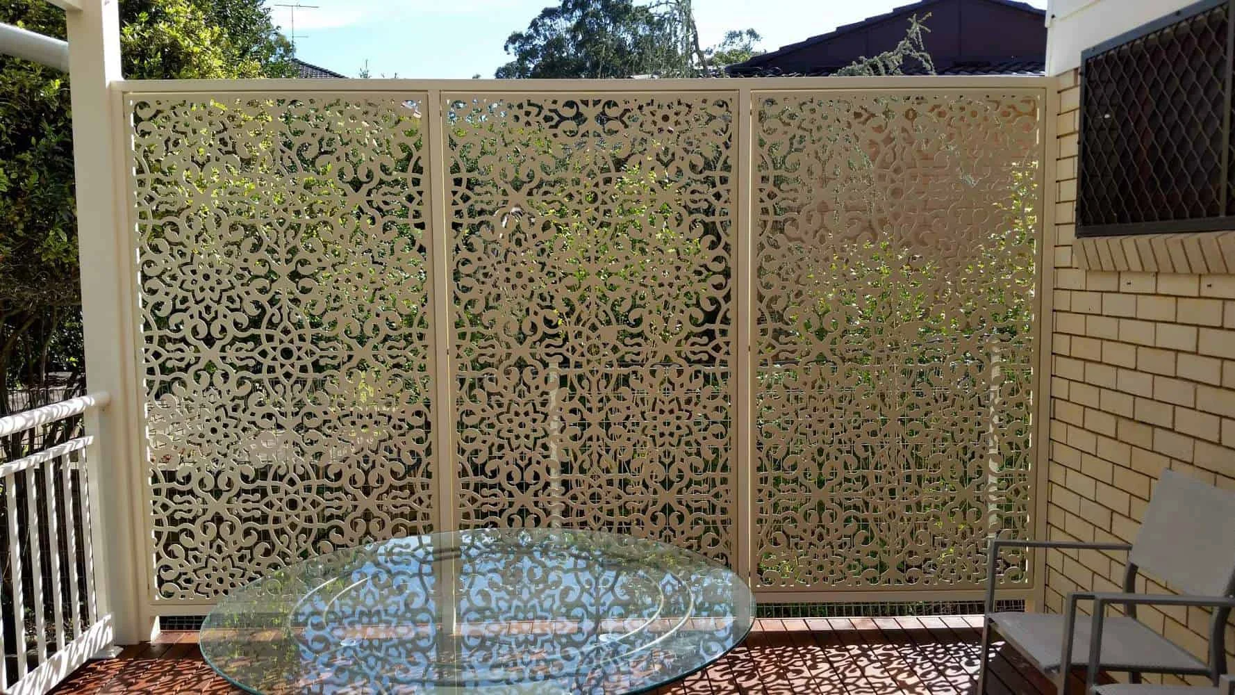 Sunfire | Architectural Metal Screen Pattern pattern detail reference